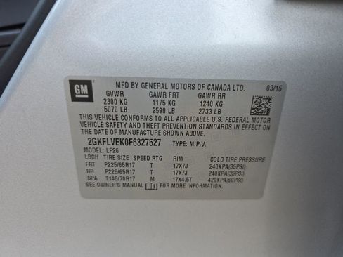 Used 2015 GMC Terrain SLE image 30