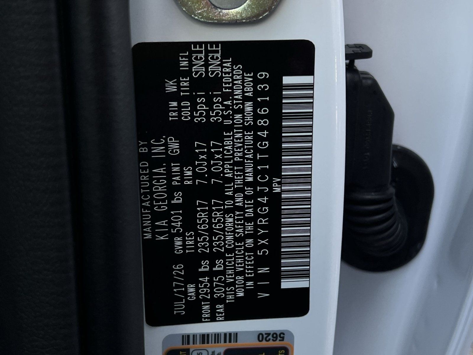 New 2026 Kia Sorento LX FWD image 36