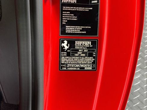 Certified 2021 Ferrari 812 GTS RWD image 26