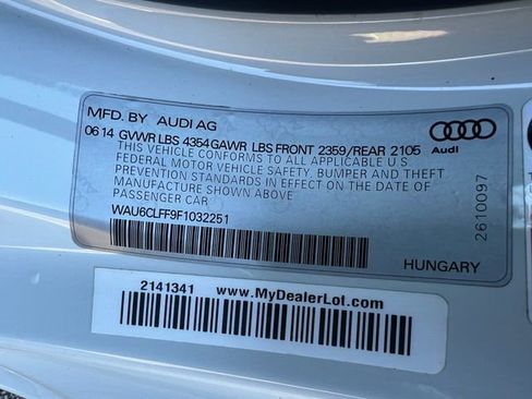 Used 2015 Audi A3 1.8T Premium w/ Cold Weather Package image 31