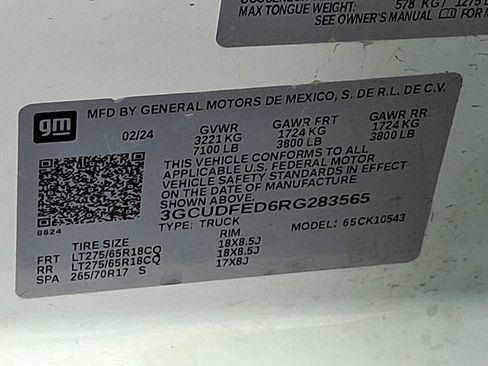 Used 2024 Chevrolet Silverado 1500 LT Trail Boss w/ Protection Package image 25