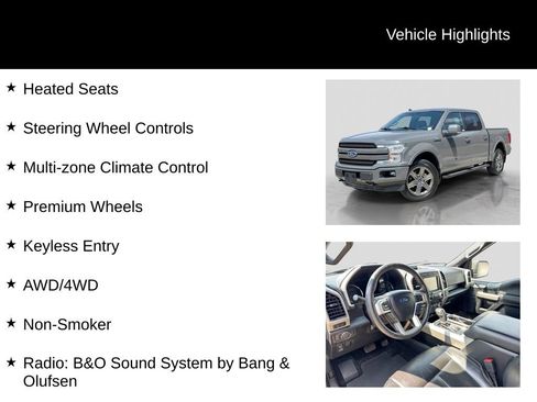Used 2020 Ford F150 Lariat w/ Equipment Group 502A Luxury AWD/4WD image 26