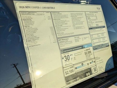 New 2026 MINI Cooper Convertible image 18