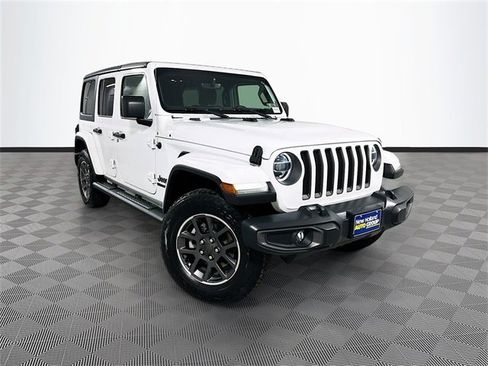 Used 2021 Jeep Wrangler Unlimited Sport image 1