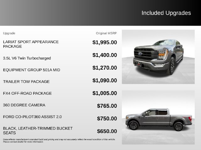 Used 2021 Ford F150 Lariat AWD/4WD image 9