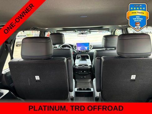 Certified 2025 Toyota Sequoia Platinum w/ TRD Off-Road Package AWD/4WD image 21
