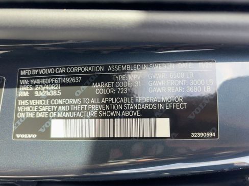 New 2026 Volvo XC90 T8 Ultra image 20