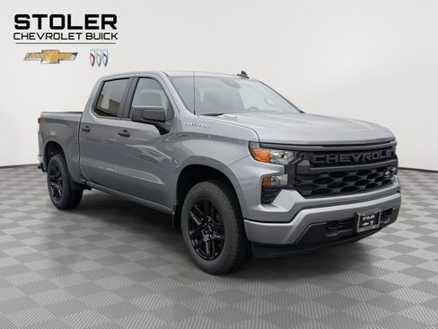 New 2026 Chevrolet Silverado 1500 Custom w/ Turbomax Blackout Package AWD/4WD image 4