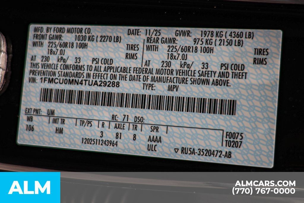 Used 2026 Ford Escape ST-Line FWD image 59