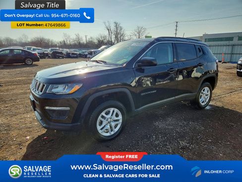 Used 2020 Jeep Compass Sport w/ Cold Weather Group image 1