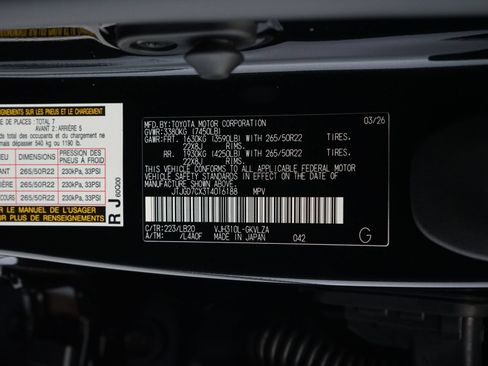 Used 2026 Lexus LX 700h Luxury w/ Accessory Package (Z1) AWD/4WD image 41