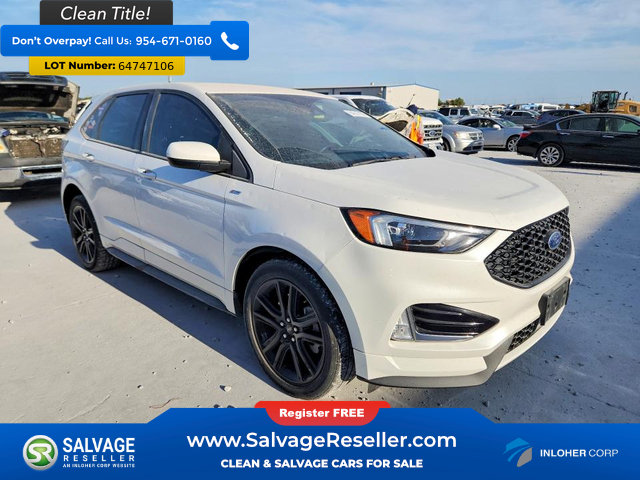 Used 2022 Ford Edge ST-Line w/ Class II Trailer Tow Package AWD/4WD image 5