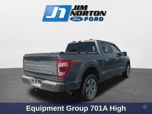 Used 2021 Ford F150 Platinum w/ Equipment Group 701A High AWD/4WD image 11
