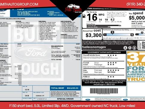 Used 2014 Ford F150 XL w/ Equipment Group 101A Mid AWD/4WD image 32