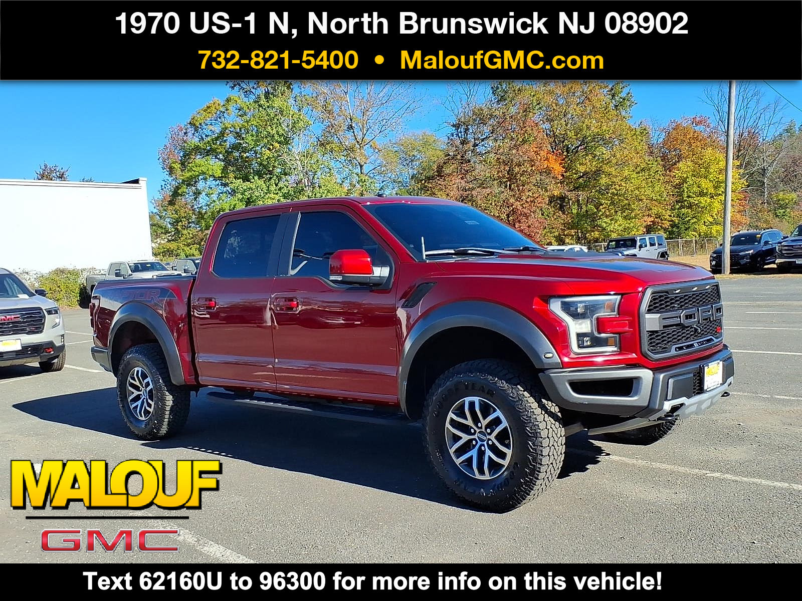 Used 2018 Ford F150 Raptor w/ Equipment Group 802A Luxury AWD/4WD image 1