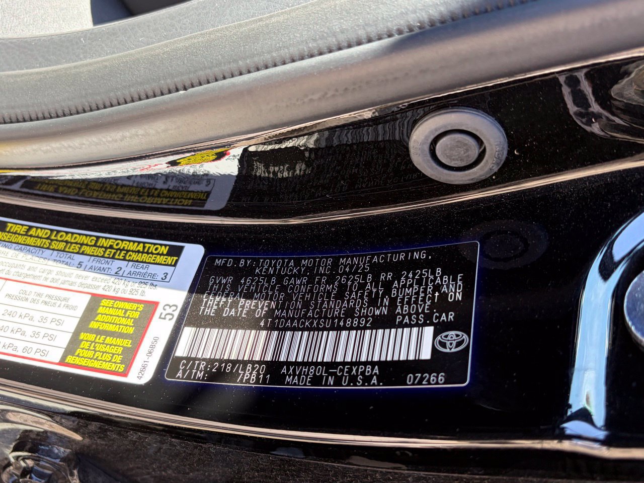 Used 2025 Toyota Camry XSE FWD image 14