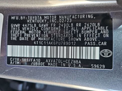 Certified 2023 Toyota Camry LE image 23