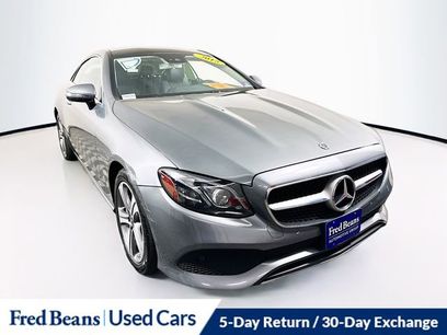 Used 2018 Mercedes-Benz E 400 4MATIC Coupe