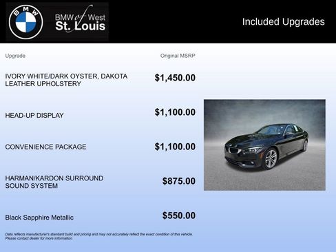 Used 2019 BMW 430i Gran Coupe xDrive w/ Convenience Package AWD/4WD image 19