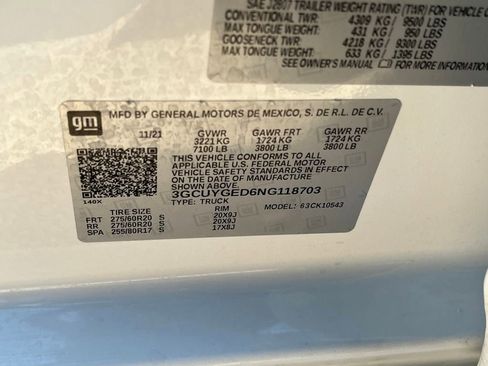 Used 2022 Chevrolet Silverado 1500 LTZ w/ LTZ Convenience Package II image 11