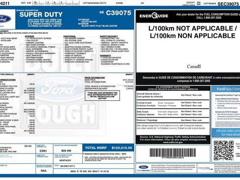 Used 2025 Ford F250 Platinum image 3