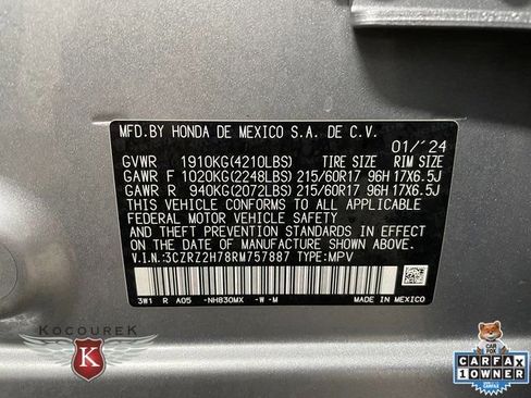 Used 2024 Honda HR-V EX-L image 28