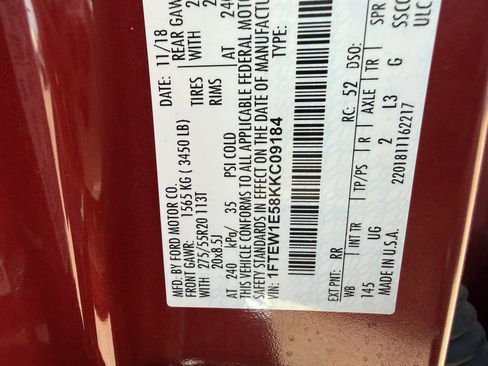 Used 2019 Ford F150 XLT w/ Equipment Group 302A Luxury image 33