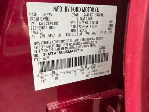 Used 2025 Ford Mustang Mach-E Premium w/ Sport Appearance Package AWD/4WD image 47
