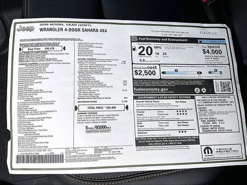 New 2026 Jeep Wrangler Sahara image 33