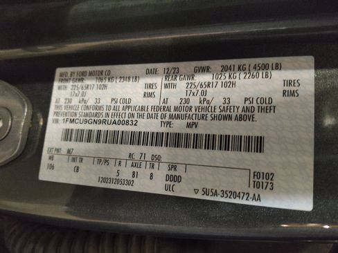 Used 2024 Ford Escape Active w/ Tech Pack #1 AWD/4WD image 33