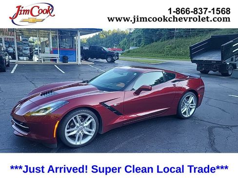Used 2019 Chevrolet Corvette Stingray Coupe w/ 2LT Preferred Equipment Group RWD image 1