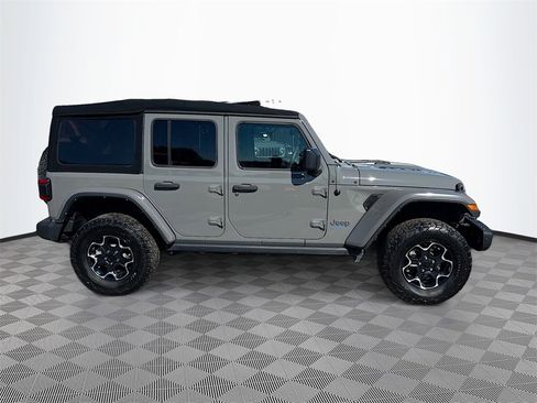 Used 2023 Jeep Wrangler Unlimited Rubicon 4xe w/ Steel Bumper Group image 5