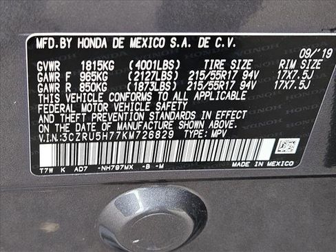 Used 2019 Honda HR-V EX-L image 23