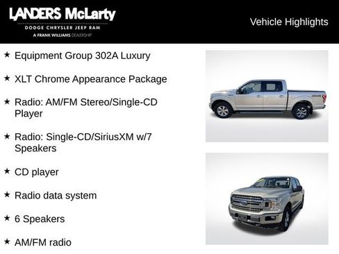 Used 2018 Ford F150 XLT w/ Equipment Group 302A Luxury image 5