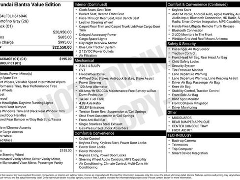 Used 2020 Hyundai Elantra Value Edition w/ Cargo Package (C1) FWD image 28