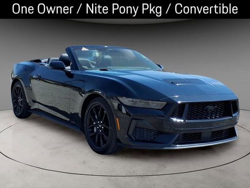Used 2025 Ford Mustang GT Premium w/ Mustang Nite Pony Package RWD image 14