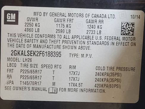 Used 2015 GMC Terrain SLT w/ Open Road Package image 33