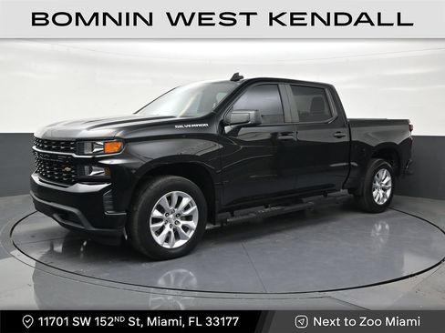 Used 2021 Chevrolet Silverado 1500 Custom RWD image 1