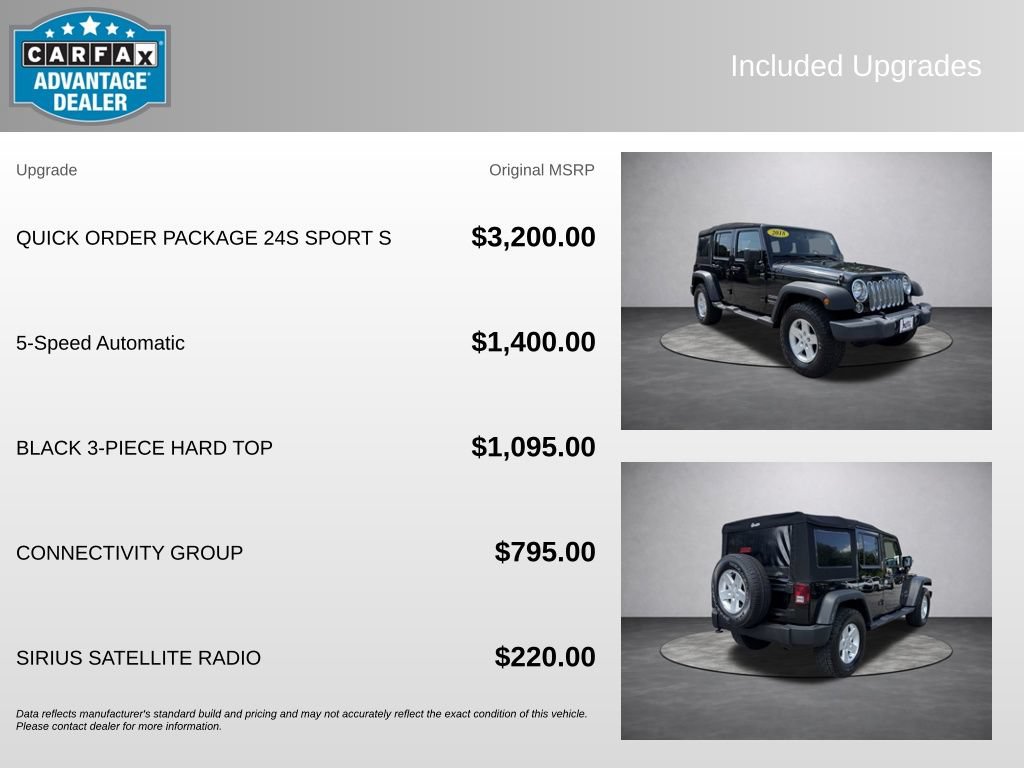 Used 2018 Jeep Wrangler Unlimited Sport S AWD/4WD image 5