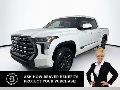 Certified 2025 Toyota Tundra Platinum AWD/4WD image 1