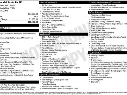 Used 2026 Hyundai Santa Fe SEL FWD image 34