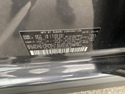 New 2026 Subaru Crosstrek 2.0i Premium AWD/4WD image 27