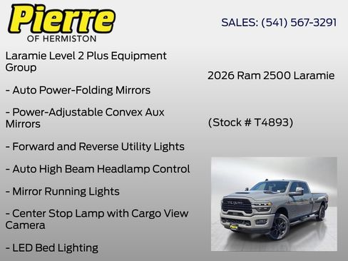 New 2026 RAM 2500 Laramie AWD/4WD image 24