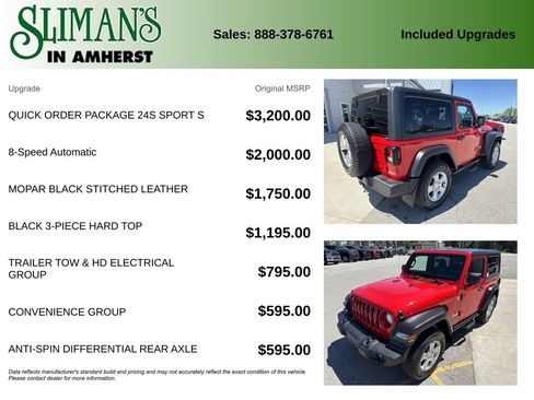 Used 2019 Jeep Wrangler Sport AWD/4WD image 10
