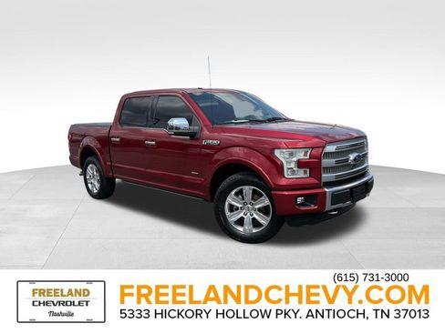 Used 2016 Ford F150 Platinum w/ Equipment Group 701A Luxury AWD/4WD image 1