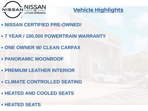 Certified 2023 Nissan Rogue SL w/ SL Premium Package FWD image 31