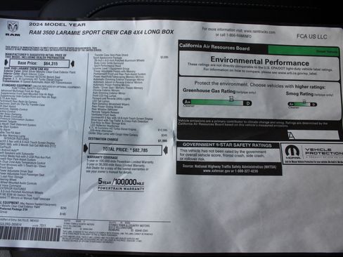 Used 2024 RAM 3500 Laramie w/ Sport Appearance Package image 93