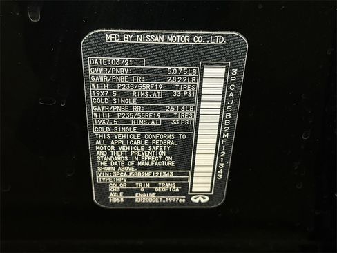 Used 2021 INFINITI QX50 Luxe image 37