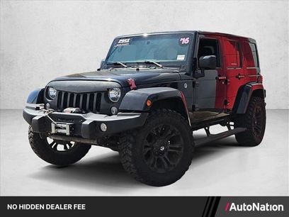 Used 2016 Jeep Wrangler Unlimited Sahara