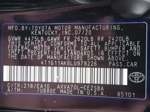 Used 2020 Toyota Camry SE image 36